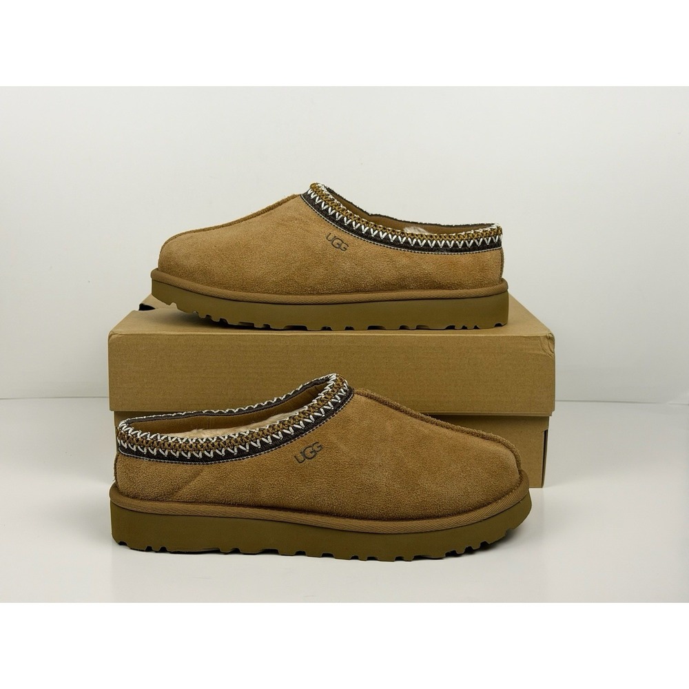 UGG Tasman II Big Kid's Size 1 Slipper Chestnut Brown K‎ / 1019066K